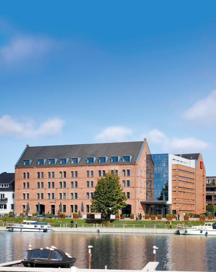 Hotel Hafenspeicher Leer Exterior foto