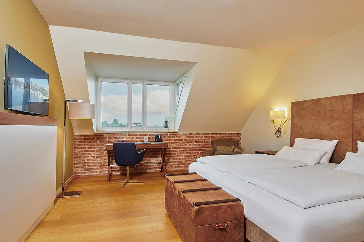 Hotel Hafenspeicher Leer Exterior foto